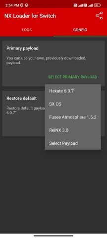 NX Loader for Switch для Android — скриншот 2