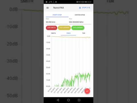 NanoVNA WebApp для Android — официальный трейлер