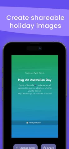 National Holiday Today для iOS — скриншот 5