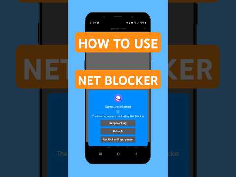 Net Blocker — Firewall per app для Android — официальный трейлер