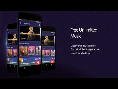 Nightcore Music and Radios для Android — официальный трейлер