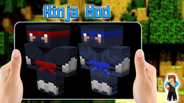 Ninja Mod for Minecraft PE для Android — скриншот 1