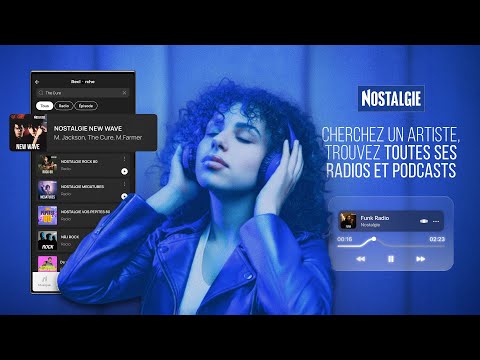 Nostalgie FM, Radio & Podcast для Android — официальный трейлер