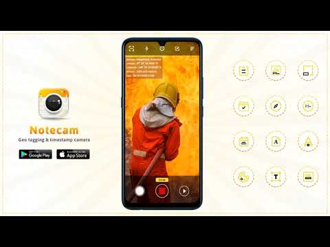 Note Cam Lite: GPS-камера для Android — официальный трейлер