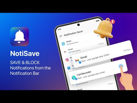 Notification Manager: Notisave для Android — официальный трейлер