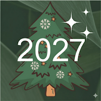 Новогодний счетчик дней 2027 для Android