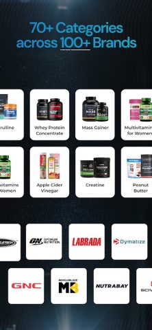 Nutrabay: Supplements Store для Android — скриншот 3
