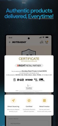 Nutrabay: Supplements Store для Android — скриншот 4