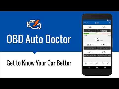 OBD Auto Doctor car scanner — официальный трейлер