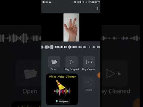 Очиститель видео шума для Android — официальный трейлер