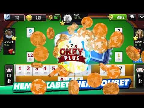 Okey Plus — En Kalabalık Okey! для Android — официальный трейлер