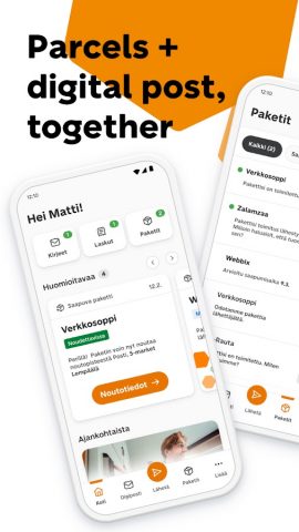 OmaPosti для Android — скриншот 1