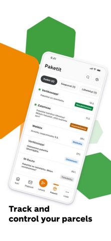 OmaPosti для iOS — скриншот 2