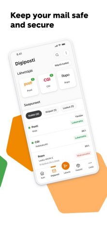 OmaPosti для iOS — скриншот 3
