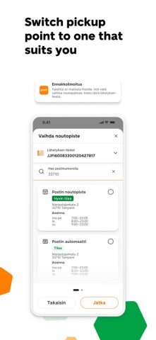 OmaPosti для iOS — скриншот 5