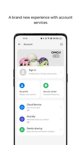OnePlus Account для Android — скриншот 1