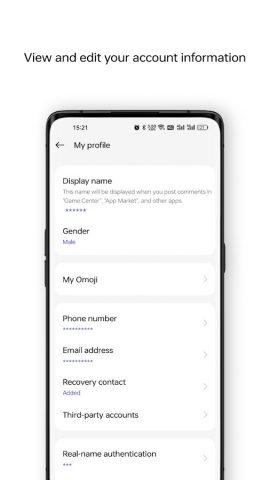 OnePlus Account для Android — скриншот 3