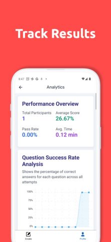 Online Test Maker: AI-powered для iOS — скриншот 3