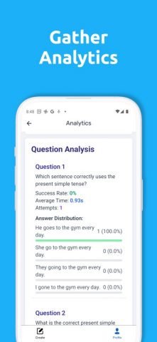 Online Test Maker: AI-powered для iOS — скриншот 4