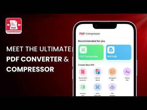 PDF-компрессор Уменьшит размер для Android — официальный трейлер