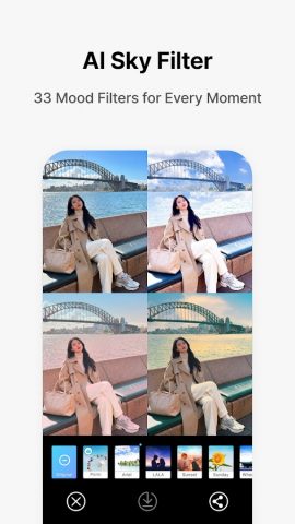 PICNIC-AI Photo & Sky Filters для Android — скриншот 5