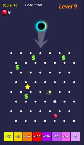 PLINKO Ball Mania для Android — скриншот 1