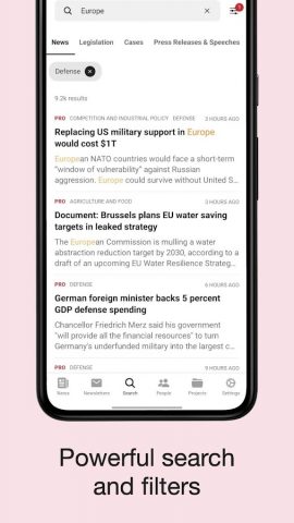 POLITICO Europe Edition для Android — скриншот 4