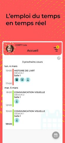 PRONOTE Campus для Android — скриншот 3