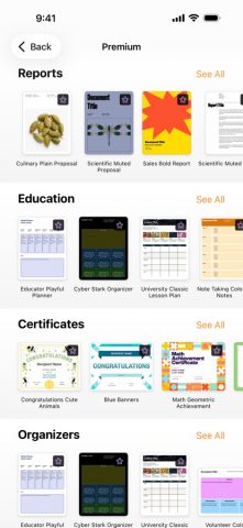 Pages: создавайте документы для iOS — скриншот 2