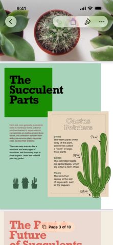 Pages: создавайте документы для iOS — скриншот 3