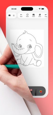 Painter Eye: AR Drawing App для iOS — скриншот 2