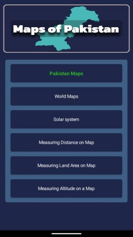 Pakistan Maps для Android — скриншот 2