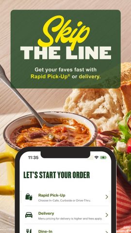 Panera Bread для Android — скриншот 5