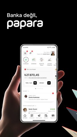 Papara для Android — скриншот 1