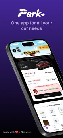 Park+ | FASTag & Challan для Android — скриншот 1