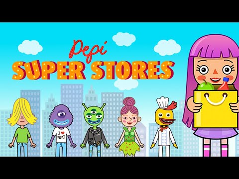 Pepi Super Stores: Fun & Games для Android — официальный трейлер