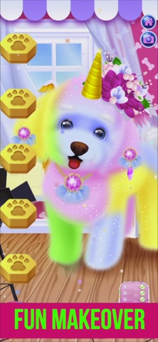 Pet Games: Rainbow Unicorn для iOS — официальный трейлер