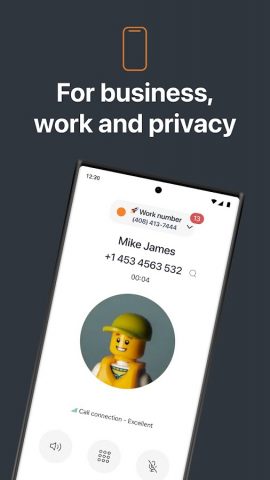 Phoner: Second Phone Number для Android — скриншот 5