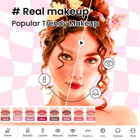 Photo Editor — Face Makeup для Android — скриншот 1