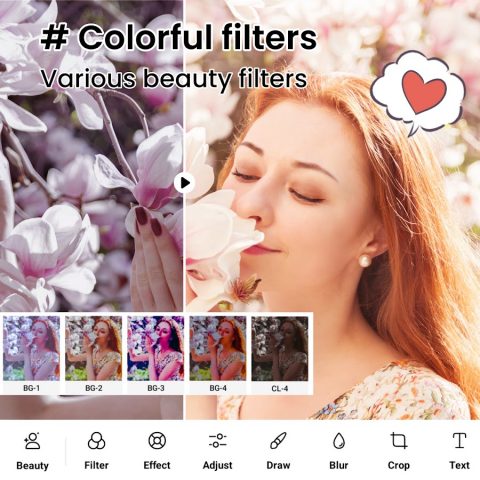 Photo Editor — Face Makeup для Android — скриншот 3