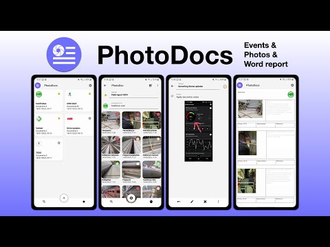 PhotoDocs для Android — официальный трейлер