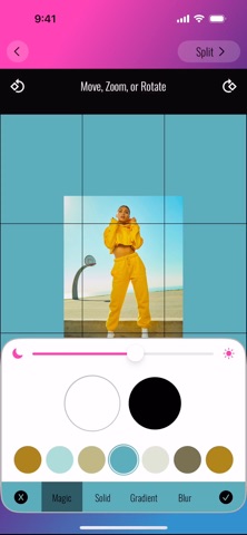 PhotoSplit for Instagram для iOS — официальный трейлер