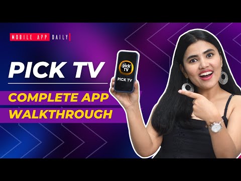 Pick TV — Watch Live TV для Android — официальный трейлер