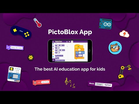 PictoBlox — Block Coding & AI для Android — официальный трейлер