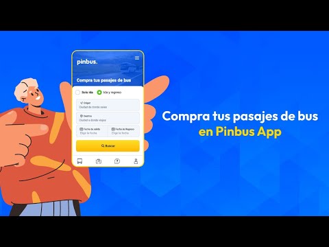 Pinbus: Compra Pasajes de Bus для Android — официальный трейлер