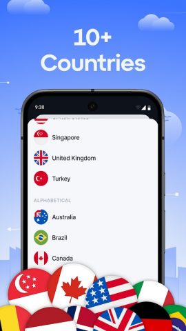Ping Network VPN Fast & Secure для Android — скриншот 3