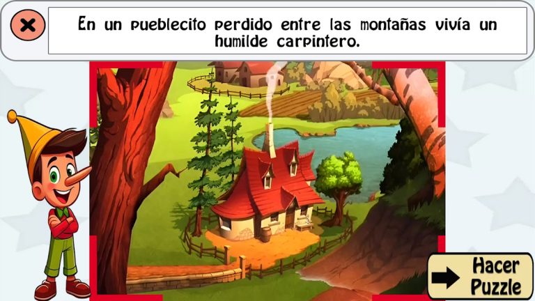 Пиноккио: Сказка и Игра для Android — скриншот 3