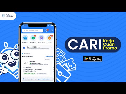 Pintarnya: Loker & Lamar Kerja для Android — официальный трейлер
