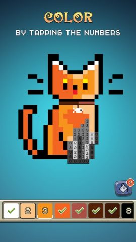 Pixel Art: Цвет острова для Android — скриншот 3