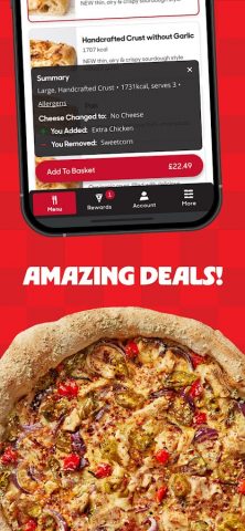 Pizza Hut UK Delivery&Takeaway для Android — скриншот 2